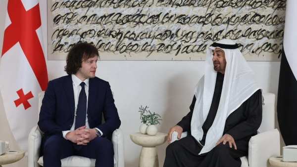 ირაკლი კობახიძე არაბთა გაერთიანებული საამიროების პრეზიდენტს, შეიხ მოჰამედ ბინ ზაიედ ალ ნაჰიანს შეხვდა