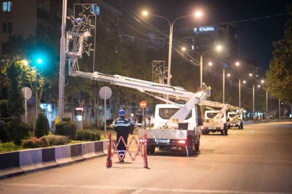 საახალწლო ილუმინაციების მონტაჟის გამო, ქეთევან დედოფლის გამზირზე ღამის საათებში მოძრაობა შეიზღუდება
