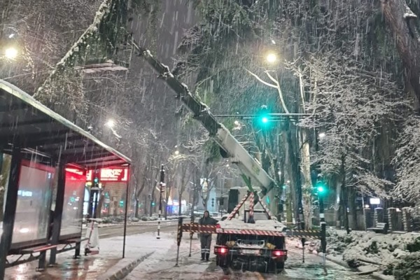 თბილისში უხვმა ნალექმა დაზიანებები გამოიწვია - მერია