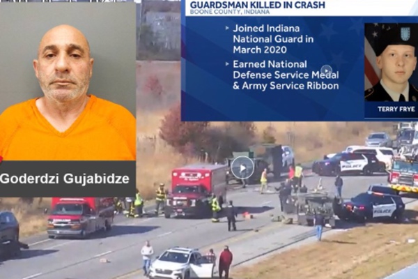 დაღუპულია ინდიანას ეროვნული გვარდიის ერთი წევრი, დაშავებულია 3 - აშშ-ში ICE-მა გოდერძი გუჯაბიძე დააკავა