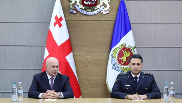 შინაგან საქმეთა მინისტრმა საპატრულო პოლიციის დეპარტამენტის ხელმძღვანელ პირებთან სამუშაო შეხვედრა გამართა