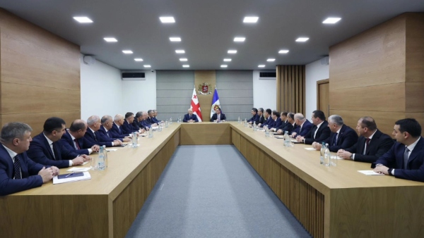 სულხან თამაზაშვილმა დაცვის პოლიციის დეპარტამენტის ხელმძღვანელ პირებთან სამუშაო შეხვედრა გამართა