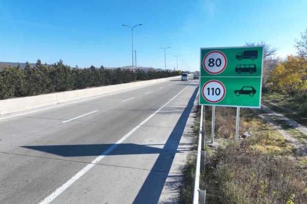 ავტომაგისტრალებზე არსებული შეზღუდვების შესახებ ახალი საგზაო ნიშნები განთავსდა