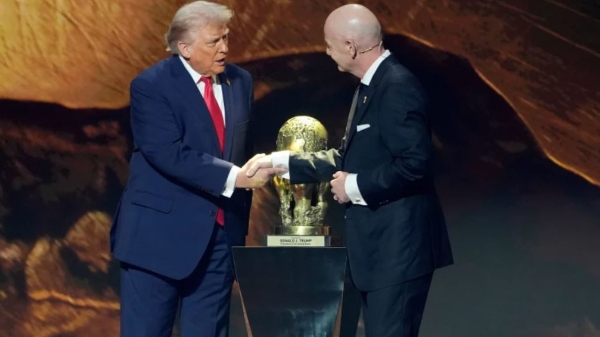 დონალდ ტრამპი ფიფა-ს მშვიდობის პრემიით დაჯილდოვდა