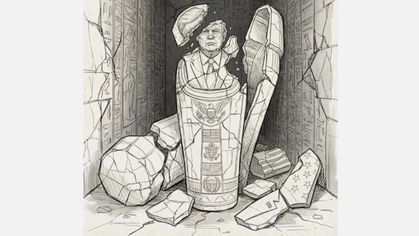 აიათოლა ალი ხამენეი სოციალურ ქსელში დონალდ ტრამპის კარიკატურას აქვეყნებს - „ესეც დაემხობა“