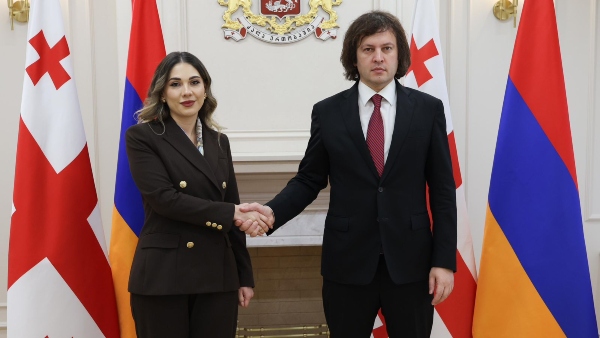 საქართველოს პრემიერ-მინისტრი სომხეთის რესპუბლიკის იუსტიციის მინისტრს შეხვდა