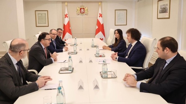 ირაკლი კობახიძე Aqualia-სა და GWP-ის წარმომადგენლებს შეხვდა