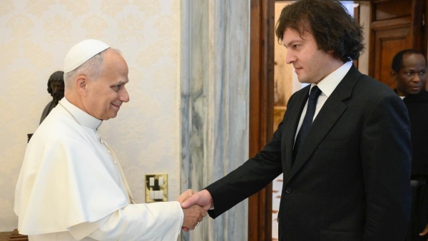 საქართველოს პრემიერ-მინისტრი რომის პაპს შეხვდა