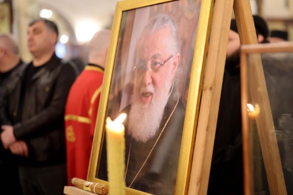 საქართველოს კათოლიკოს-პატრიარქი ილია მეორე სიონის ტაძარში დაკრძალეს