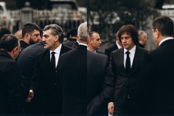 საქართველოს პრემიერი, პრეზიდენტი და ხელისუფლების წარმომადგენლები სამების საკათედრო ტაძარში მივიდნენ